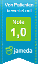 Jameda Siegel mit Bestnote Kieferorthopädie Dr. Theresa Jilek Wolfratshausen, Pullach, Berg und Münsing